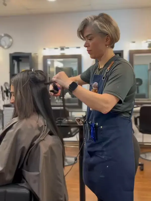 Professional shampoo and blow-dry styling service by CocoRez in Port Coquitlam.